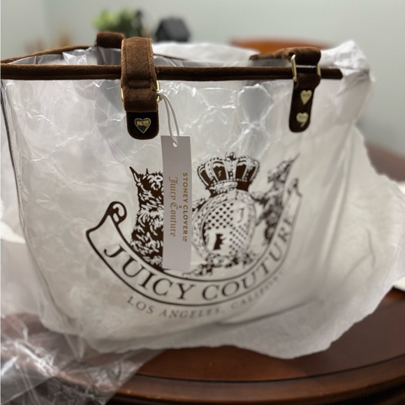 Stoney Clover Juicy Couture Clear Brown Tote - Picture 3 of 6